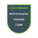 Cisco Meraki MX75 Enterprise Licentie 1 jaar