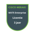 Cisco Meraki MX75 Enterprise Licentie 3 jaar
