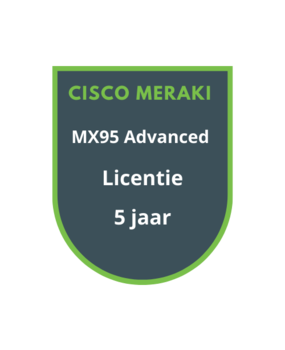Cisco Meraki MX95 Advanced Licentie 5 jaar Cisco Meraki MX95 Advanced Licentie 5 jaar