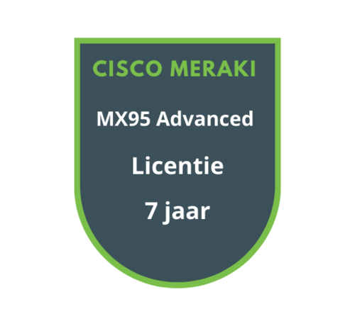Cisco Meraki Cisco Meraki MX95 Advanced Licentie 7 jaar
