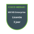 Cisco Meraki MX105 Enterprise Licentie 3 jaar