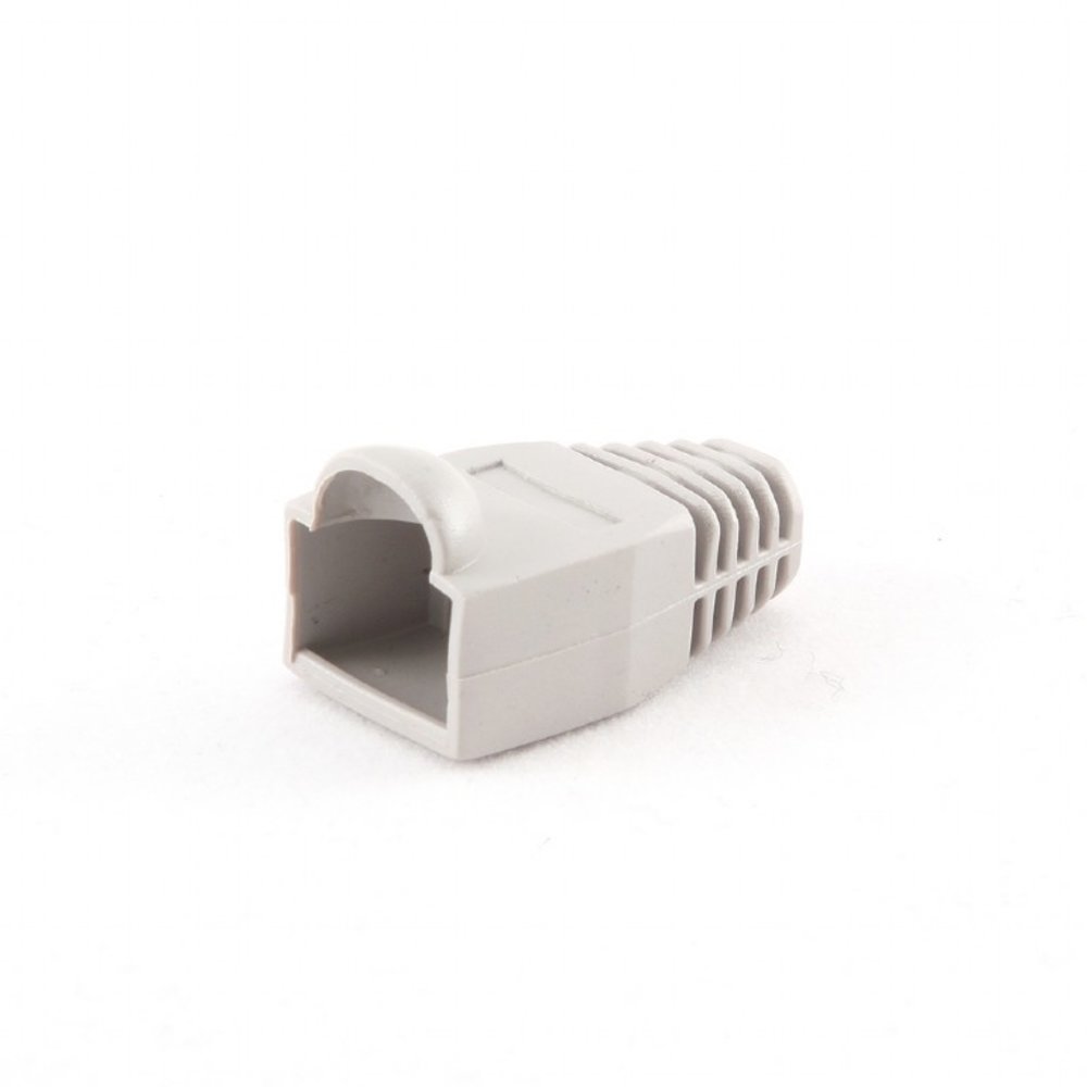 Netwerkplug huls voor RJ45 connectoren grijs 100 stuks