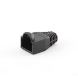 Netwerkplug huls voor RJ45 connectoren zwart 100 stuks Netwerkplug huls voor RJ45 connectoren zwart 100 stuks