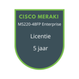 Cisco Meraki MS220-48FP Licentie 5 jaar Cisco Meraki MS220-48FP Licentie 5 jaar