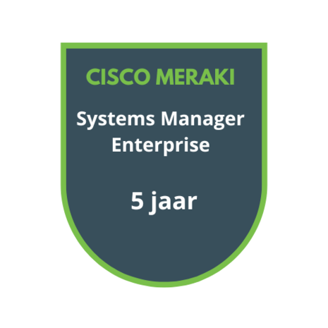 Cisco Meraki Systems Manager Enterprise Device Licentie, 5YR