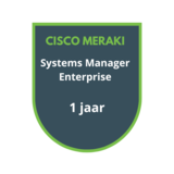 Cisco Meraki Systems Manager Enterprise Device Licentie, 1YR Cisco Meraki Systems Manager Enterprise Device Licentie, 1YR
