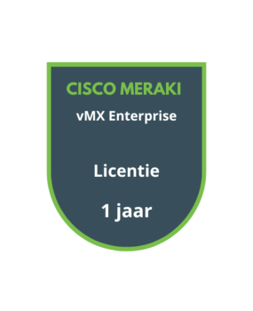 Cisco Meraki vMX Enterprise Licentie Medium 1 jaar Cisco Meraki vMX Enterprise Licentie Medium 1 jaar