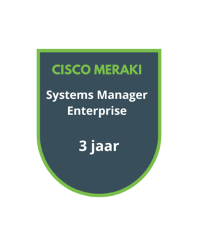 Cisco Meraki Systems Manager Enterprise Device Licentie, 3YR