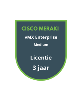 Cisco Meraki vMX Enterprise License Medium 5 jaar