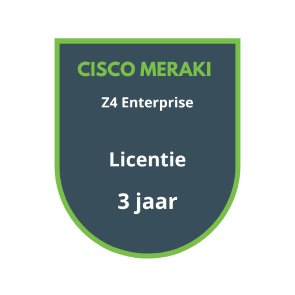 Cisco Meraki Z4 Enterprise Licentie 3 jaar
