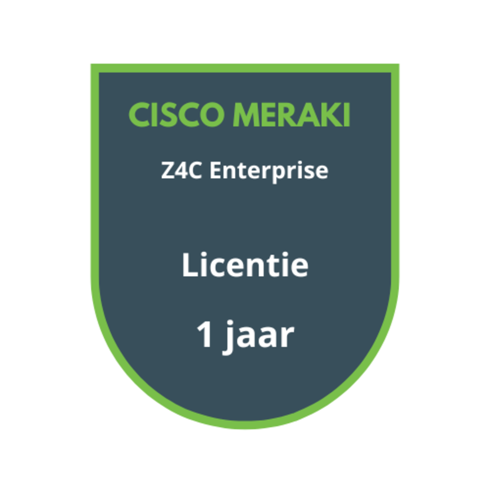 Cisco Meraki Z4C Enterprise Licentie 1 jaar