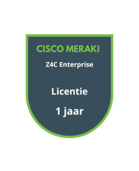 Cisco Meraki Z4C Enterprise Licentie 1 jaar Cisco Meraki Z4C Enterprise Licentie 1 jaar