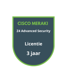 Cisco Meraki Z4 Advanced Security Licentie 3 jaar