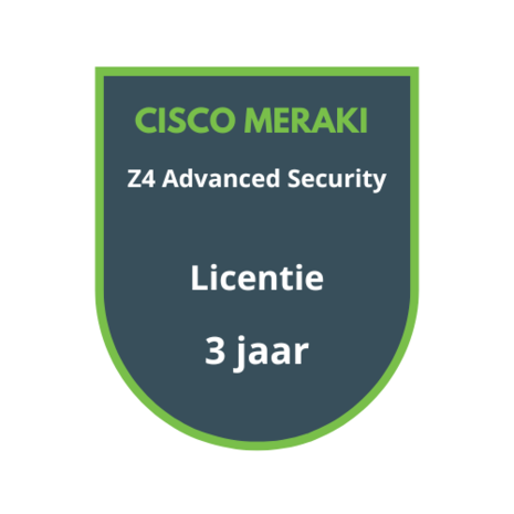 Cisco Meraki Z4 Advanced Security Licentie 3 jaar