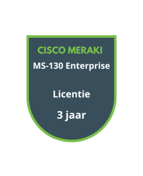 Cisco Meraki MS130-24/24P/24X Licentie 3 jaar Cisco Meraki MS130-24/24P/24X Licentie 3 jaar