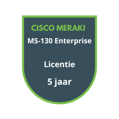 Cisco Meraki MS130-48/48P/48X Licentie 5 jaar