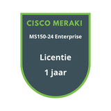 Cisco Meraki MS150-24 Enterprise Licentie 1 jaar Cisco Meraki MS150-24 Enterprise Licentie 1 jaar