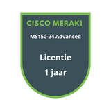 Cisco Meraki MS150-24 Advanced Licentie 1 jaar Cisco Meraki MS150-24 Advanced Licentie 1 jaar