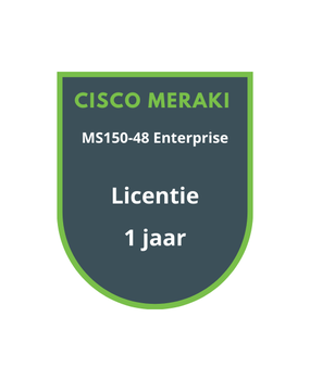 Cisco Meraki MS150-48 Enterprise Licentie 1 jaar Cisco Meraki MS150-48 Enterprise Licentie 1 jaar