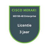 Cisco Meraki MS150-48 Enterprise Licentie 3 jaar Cisco Meraki MS150-48 Enterprise Licentie 3 jaar