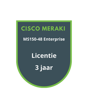 Cisco Meraki MS150-48 Enterprise Licentie 3 jaar Cisco Meraki MS150-48 Enterprise Licentie 3 jaar