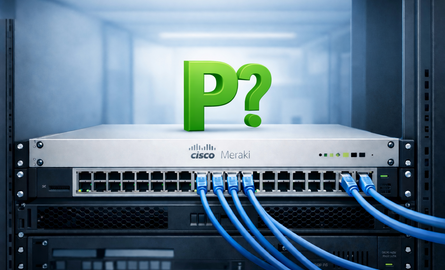 Waar staat de P voor bij Cisco Meraki producten?