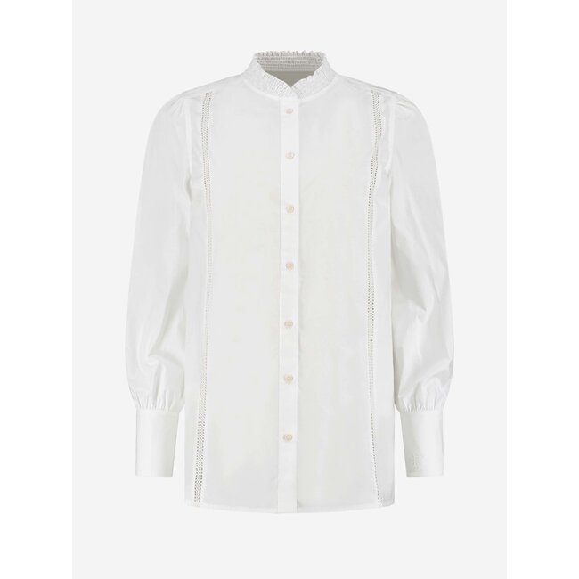 FIFTH HOUSE - Senna Shirt White // UITVERKOOP MERK - webshop