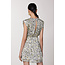 PATRIZIA PEPE kledij kleed - 8A1096 - A226 - J3E2 - DRESS - Abstract Camu Print ⎜ WEBSHOP