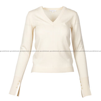 PATRIZIA PEPE PATRIZIA PEPE kledij trui - 8K0098 - KM36 - W345 - KNIT - Gardenia White