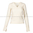 PATRIZIA PEPE kledij trui - 8K0098 - KM36 - W345 - KNIT - Gardenia White ⎜ WEBSHOP