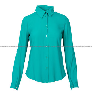 PATRIZIA PEPE PATRIZIA PEPE kledij bloes - 8C0599 - A8I1 - G546 - BLOUSE - Illusion Green