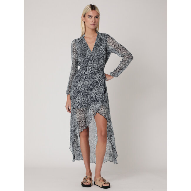 Berenice kledij kleed - lange jurk MARINA - 16SONIA2IRB ⎜ WEBSHOP