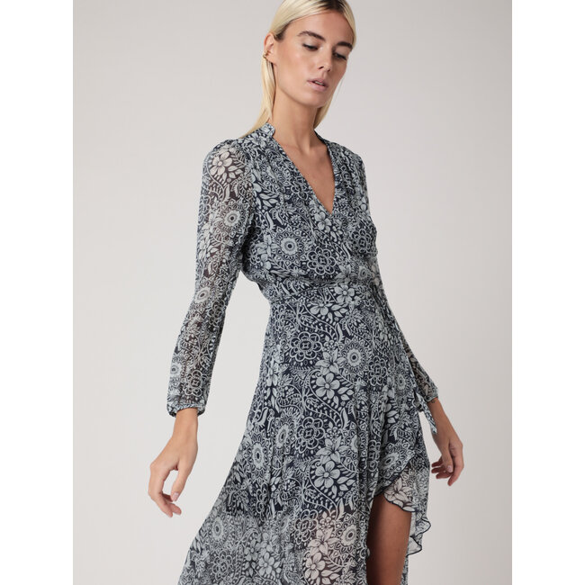 Berenice kledij kleed - lange jurk MARINA - 16SONIA2IRB ⎜ WEBSHOP