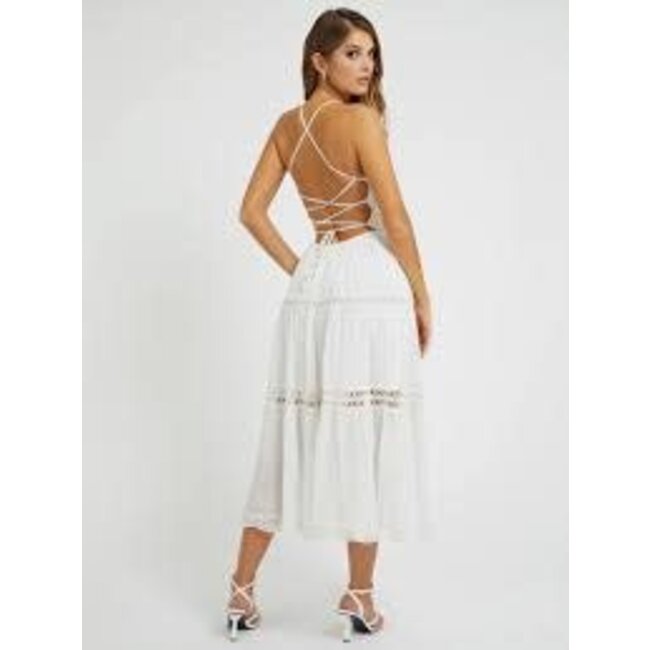 GUESS - SL LACE UP LONG SAFA - W3GK45 - WEID0 - G011 ⎜ WEBSHOP