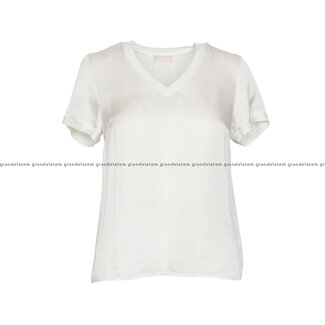 LIU JO LIU JO - BASIC VISCOSE SATIN - T-SHIRT - WA3146-T3378 - 20304