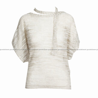 LIU JO LIU JO - magl.misto lino fiammato - SWEATER - CA3334-MA03F - A4157