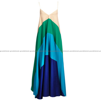 SEMICOUTURE SEMICOUTURE COLOR BLOCK DRESS