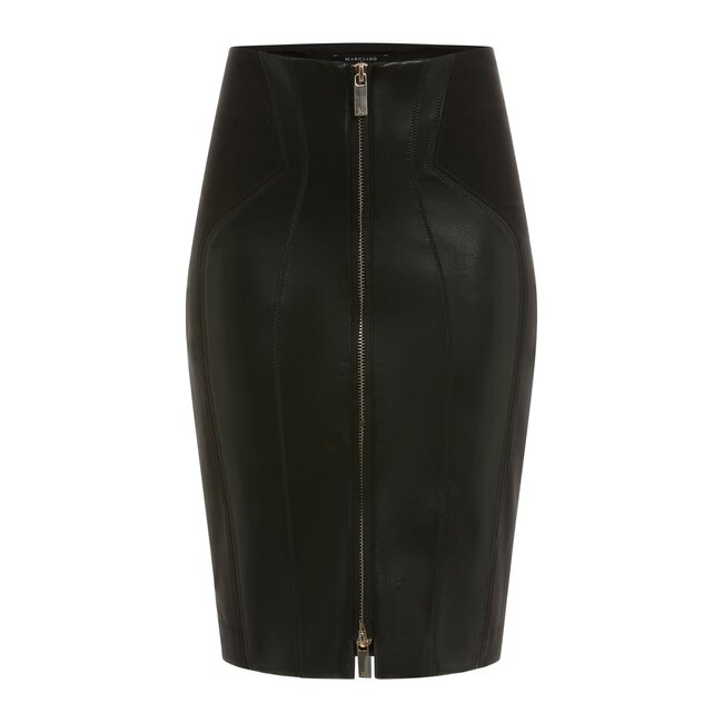 MARCIANO kledij rok - ROSE SKIRT - Jet Black A996 - 3YGD01 9646Z - JBLK ⎜ WEBSHOP