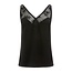 GUESS kledij top -  SL LAURA LACE TOP - Jet Black A996 - W3YH55 WD8G2 - JBLK ⎜ WEBSHOP