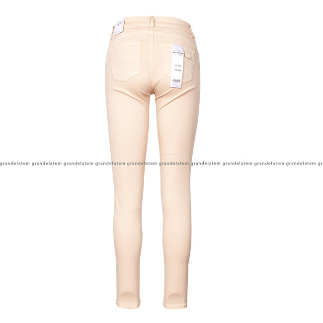 LIU JO kledij broek - SIMPLE, raso PPT - PANTS- NATURALE - MF3266-T8191-20304 ⎜ WEBSHOP