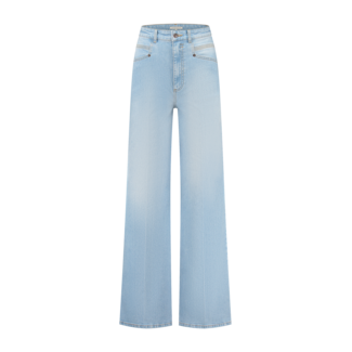 FIFTH HOUSE FIFTH HOUSE - Blake Wide Leg Jeans 31 - Washed Blue // UITVERKOOP MERK