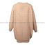 AC by Annelien Coorevits kledij kleed -  AC stephanie  sweater dress merino  beige ⎜ WEBSHOP