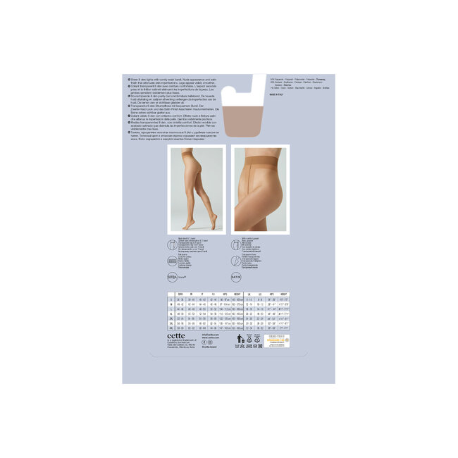 CETTE - MAKE UP - SUPER SHEER TIGHTS 8 DEN