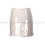 GUESS kledij rok -  PELARI SEQUIN MINI SKIRT - PEARL POWDER MULTI - W3BD55 KBWV0 - F1GU ⎜ WEBSHOP