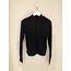 LIU JO f.5 fashion color stitch - SWEATER-NERO - MF3223-MA95M-22222