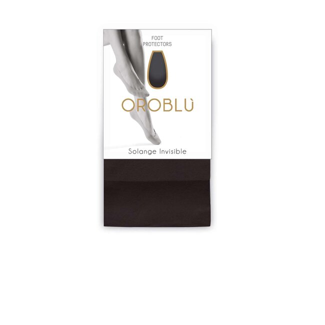 OROBLU - Solange invisible kousenvoetje - BLACK
