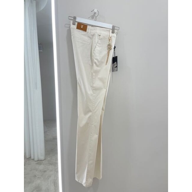 Fracomina - BOOTCUT PANTS MILK  - FS24SVA004W70201-472  ⎜ WEBSHOP