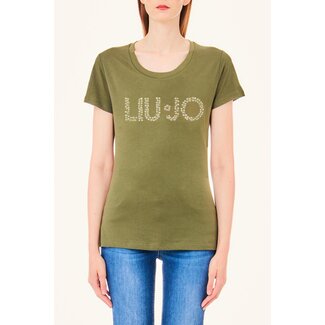 LIU JO LIU JO  White JERSEY LIU JO - T-shirt MA4322-J5904 - N9331 ⎜ WEBSHOP