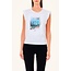 LIU JO  White LIUJO JERSEY SUMMER PLACE - T-shirt MA4332-J5003 - N9277 ⎜ WEBSHOP