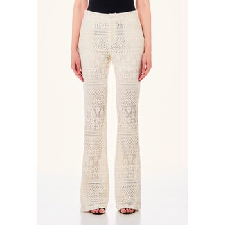 LIU JO LIU JO  White PIZZO MACRAME',TP - PANTS MA4152-J4061 - 00051